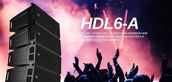 NAMM 2017! Елемент лінійного масиву RCF HDL6-A