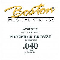 Струна для акустической гитары Boston BPH-040 - JCS.UA