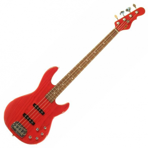 Бас-гітара G & L MJ-4 (Clear Red, rosewood) №CLF067650 - JCS.UA фото 2