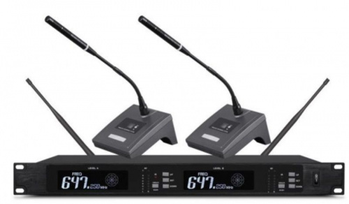 Бездротова мікрофонна конференц система Emiter-S TA-U29C - JCS.UA