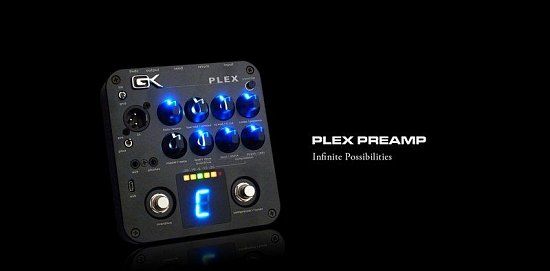 Новинка! Компактная педаль-предусилитель Gallien-Krueger PLEX
