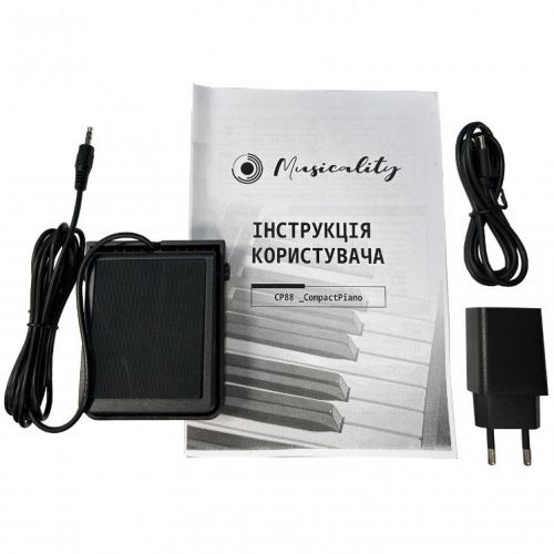 Складане цифрове піаніно Musicality CP88-WH _CompactPiano (в комплекті з чохлом)  - JCS.UA фото 8