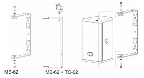 Система крепления Dynacord MB 62 - JCS.UA