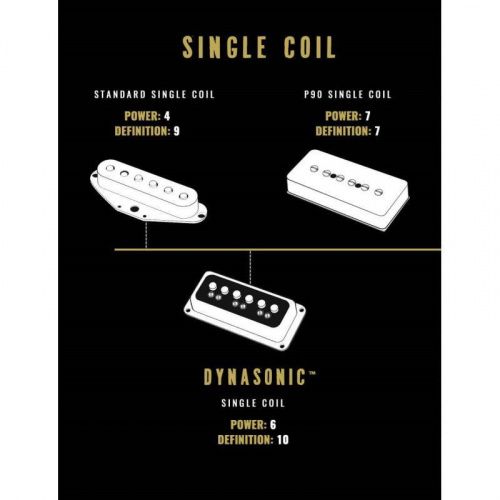 Звукосниматель GRETSCH DYNASONIC BRIDGE PICKUP GOLD - JCS.UA фото 3