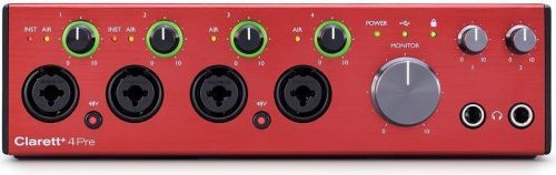 USB интерфейс Focusrite Clarett+ 4Pre - JCS.UA фото 2
