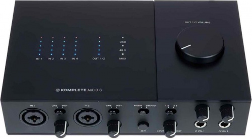 Аудіоінтерфейс Native Instruments Komplete Audio 6 MK2 - JCS.UA фото 2