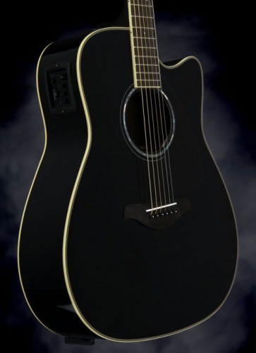 Электроакустическая гитара YAMAHA FGX830C BLK - JCS.UA фото 3