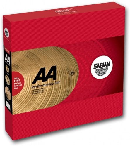 Набор барабанных тарелок SABIAN 25009NB AA ROCK PERFORMANCE SET - JCS.UA