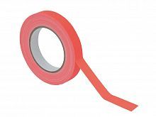 Лента EUROLITE Gaffa Tape 19 мм х 25 м неоново-оранжевая УФ-активная - JCS.UA