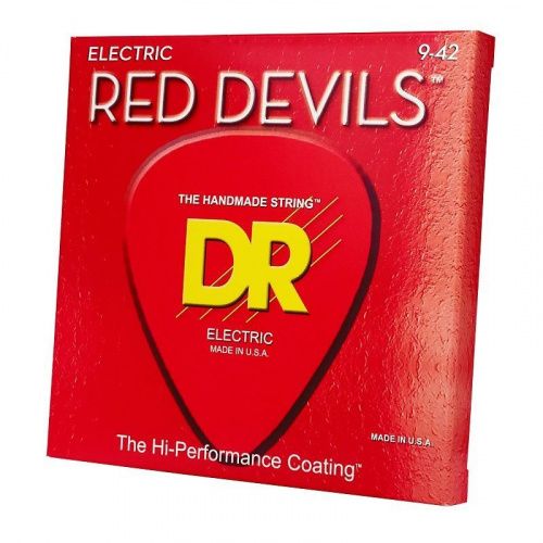 Cтруны DR STRINGS RDE-9 RED DEVILS ELECTRIC - LIGHT (9-42) - JCS.UA фото 2