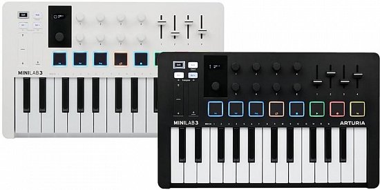 MIDI-клавіатура Arturia MiniLab 3: Ідеальний інструмент для музикантів та продюсерів