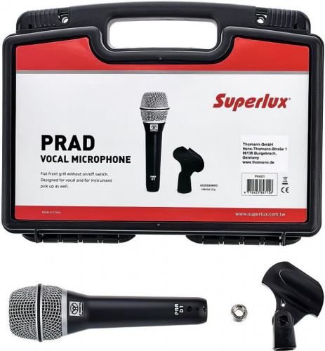 Мікрофон SUPERLUX PRAC1 - JCS.UA фото 7