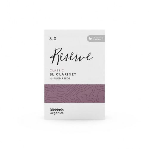 Тростини DADDARIO ODCT1030 ORGANIC RESERVE CLASSIC BB CLARINET #3.0 - 10 BOX - JCS.UA фото 3