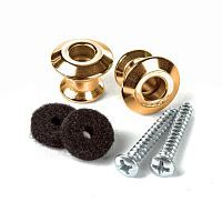 Набор пуговиц DUNLOP 2PSLS034G STRAPLOK DUAL DESIGN STRAP BUTTON SET - GOLD - JCS.UA