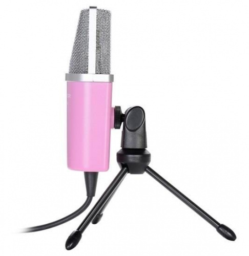 Микрофон Takstar PCM-1200p, розовый - JCS.UA фото 2