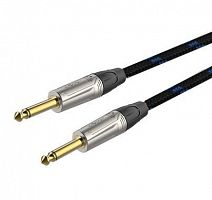 Готовий інструментальний кабель Roxtone TGJJ300L1, 1x0.22 кв.мм, вн.діаметр 6,5 мм, 1 м - JCS.UA