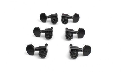 Колки для гитары GRAPH TECH PRL-8311-B0 Electric Locking 3+3 C0ntemporary Black 2 Pin - JCS.UA фото 2