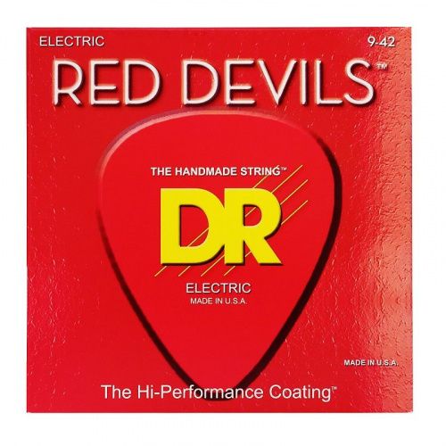 Cтруны DR STRINGS RDE-9 RED DEVILS ELECTRIC - LIGHT (9-42) - JCS.UA