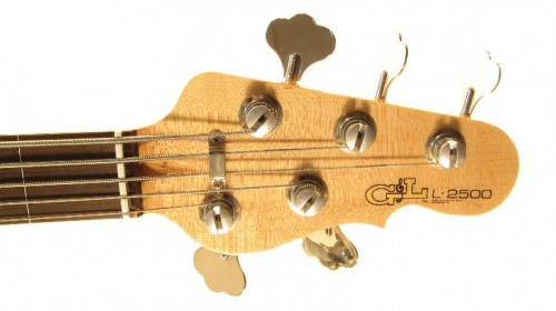 Бас-гитара G&L L2500 FIVE STRINGS (Emerald Blue, ebony, fretless) №CLF48200 - JCS.UA фото 6