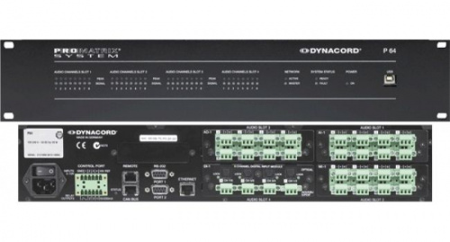 Модульный контроллер DYNACORD P64 / 230V - JCS.UA