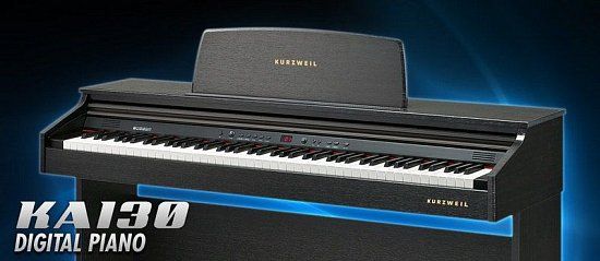 Kurzweil випускає цифрове фортепіано для початківців музикантів - KA130!