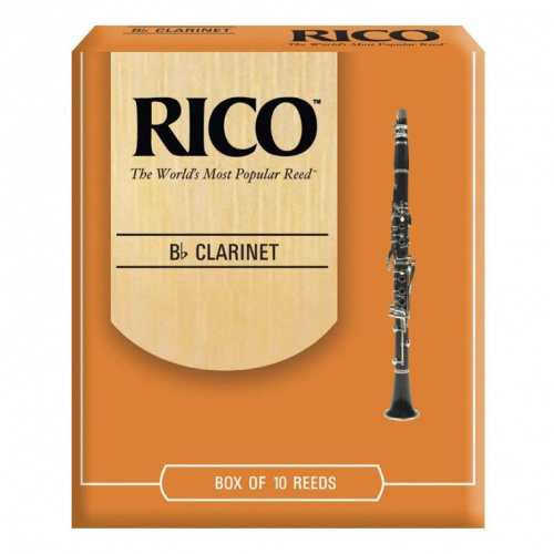 Трости для кларнета RICO Rico - Bb Clarinet #3.5 - 10 Pack - JCS.UA