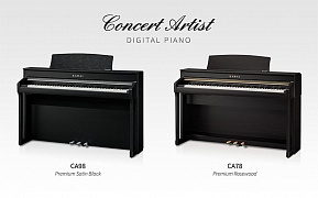 Kawai CA98 и CA78 - цифровые фортепиано серии Concert Artist!
