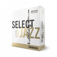 Тростини для сопрано-саксофона D'ADDARIO Select Jazz - Soprano Sax 4M - 10 Pack - JCS.UA