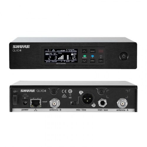 Приемник Shure QLXD4 - JCS.UA фото 2
