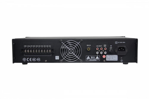 Мікшуючий підсилювач потужності DV audio PA-350-6Z - JCS.UA фото 2