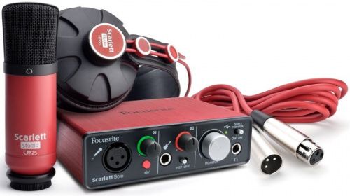 Комплект для звукозаписи Focusrite Scarlett Solo Studio Pack - JCS.UA