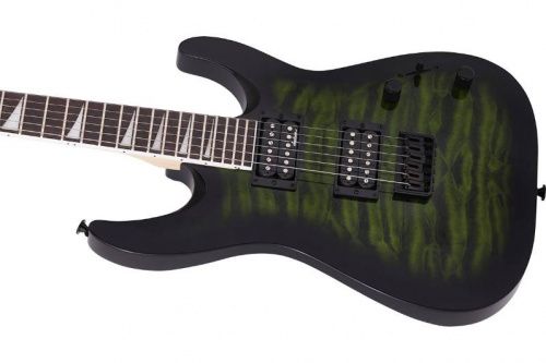 Електрогітара JACKSON JS32Q DKA DINKY ARCH TOP HT TRANSPARENT GREEN BURST - JCS.UA фото 5