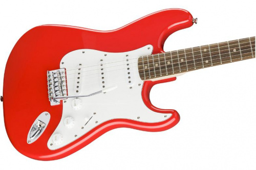 Електрогітара SQUIER by FENDER AFFINITY SERIES STRATOCASTER LR RACE RED - JCS.UA фото 4
