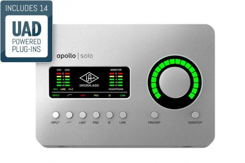 Аудіоінтерфейс UNIVERSAL AUDIO Apollo Solo USB - JCS.UA