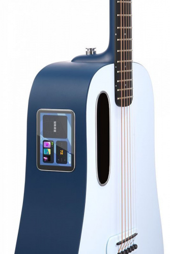 Электроакустическая гитара со встроенными эффектами Blue Lava (36") Ice Blue - JCS.UA фото 3
