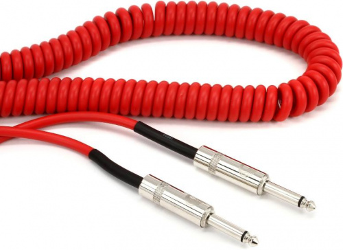 Інструментальний кабель D'ADDARIO PW-CDG-30RD Coiled Instrument Cable - Red (9m) - JCS.UA фото 4