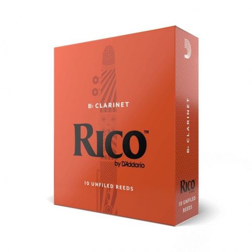 Тростини для кларнета D'ADDARIO Rico - Bb Clarinet #1.5 - 10 Pack - JCS.UA