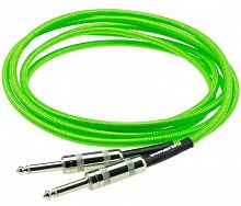 Інструментальний кабель DIMARZIO EP1710SS Instrument Cable 3m (Neon Green) - JCS.UA