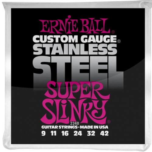 Струни Ernie Ball P02248 Stainless Steel Slinky - JCS.UA