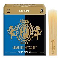 Трость для кларнета D'ADDARIO RGC10BCL200 Grand Concert Select - Bb Clarinet #2.0 (1шт) - JCS.UA