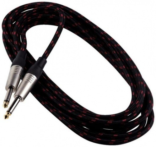 Інструментальний кабель ROCKCABLE RCL30209D7 TC C / Black Instrument Cable - Black Tweed (9m) - JCS.UA