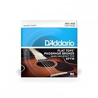 Струни для акустичної гітари DADDARIO EFT16 FLAT TOPS PHOSPHOR BRONZE LIGHT (12-53) - JCS.UA