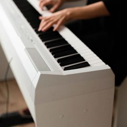 Стійка для піаніно без кришки GA Music для Yamaha P145/ P225 білий - JCS.UA фото 2