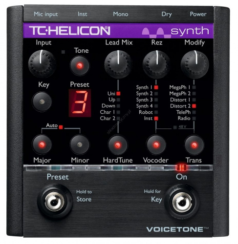 Педаль ефектів tcelectronic VoiceTone Synth - JCS.UA