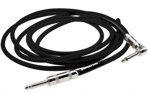 Кабель DIMARZIO EP1710SRBK Instrument Cable 3m (Black) - JCS.UA