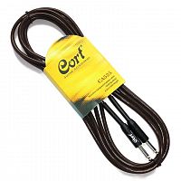 Инструментальный кабель CORT CA525 (Black) Instrument Cable (4.5m) - JCS.UA