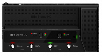Представляємо новий гітарний контролер для сцени і студії IK Multimedia iRig Stomp I / O!