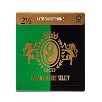 Палиця для альт саксофона D'ADDARIO RGC10ASX250 Grand Concert Select - Alto Sax # 2.5 - 10 Pack - JCS.UA