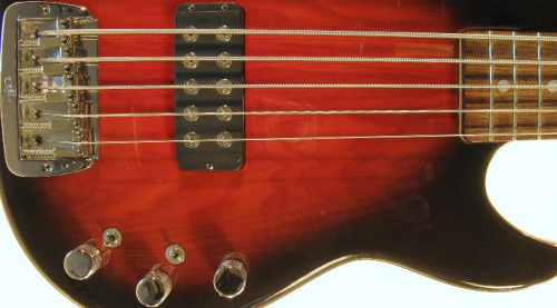 Бас-гітара G & L L1505 FIVE STRINGS (Redburst, rosewood) №CLF43470 - JCS.UA фото 4