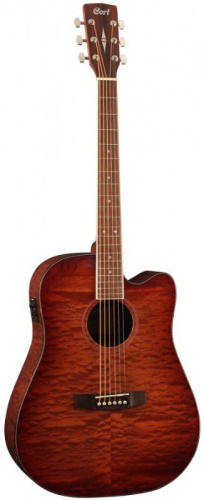 Электроакустическая гитара CORT AD890MBCF (Natural Glossy) - JCS.UA фото 2